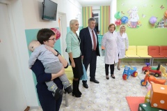 В детской консультации Онежской ЦРБ открыли детскую игровую зону