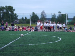04 июня 2014 года состоялось открытие мини-поля для футбола 