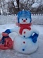 Конкурс снежных фигур «Зимние фантазии»
