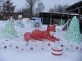 Семейный конкурс снежных фигур