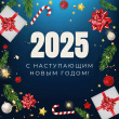Примите самые искренние поздравления с наступающим Новым 2025 годом!